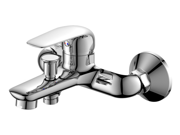 Смеситель для ванны однорычажный с душевым набором Orange Iris M41-100cr хром